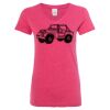 Women’s Glitter V-Neck T-Shirt Thumbnail