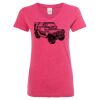 Women’s Glitter V-Neck T-Shirt Thumbnail