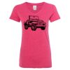 Women’s Glitter V-Neck T-Shirt Thumbnail