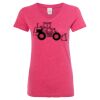 Women’s Glitter V-Neck T-Shirt Thumbnail