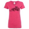 Women’s Glitter V-Neck T-Shirt Thumbnail