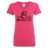 Women’s Glitter V-Neck T-Shirt Thumbnail