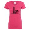 Women’s Glitter V-Neck T-Shirt Thumbnail