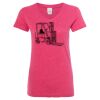 Women’s Glitter V-Neck T-Shirt Thumbnail
