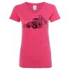 Women’s Glitter V-Neck T-Shirt Thumbnail