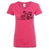 Women’s Glitter V-Neck T-Shirt Thumbnail