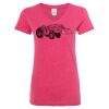 Women’s Glitter V-Neck T-Shirt Thumbnail