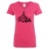 Women’s Glitter V-Neck T-Shirt Thumbnail
