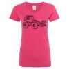 Women’s Glitter V-Neck T-Shirt Thumbnail