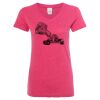 Women’s Glitter V-Neck T-Shirt Thumbnail