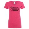 Women’s Glitter V-Neck T-Shirt Thumbnail