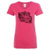 Women’s Glitter V-Neck T-Shirt Thumbnail