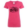 Women’s Glitter V-Neck T-Shirt Thumbnail