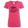 Women’s Glitter V-Neck T-Shirt Thumbnail