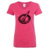 Women’s Glitter V-Neck T-Shirt Thumbnail