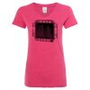 Women’s Glitter V-Neck T-Shirt Thumbnail