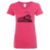 Women’s Glitter V-Neck T-Shirt Thumbnail