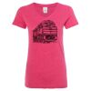 Women’s Glitter V-Neck T-Shirt Thumbnail