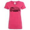 Women’s Glitter V-Neck T-Shirt Thumbnail