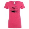 Women’s Glitter V-Neck T-Shirt Thumbnail
