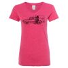 Women’s Glitter V-Neck T-Shirt Thumbnail