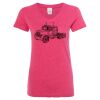 Women’s Glitter V-Neck T-Shirt Thumbnail