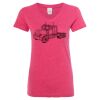 Women’s Glitter V-Neck T-Shirt Thumbnail