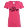 Women’s Glitter V-Neck T-Shirt Thumbnail