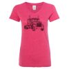 Women’s Glitter V-Neck T-Shirt Thumbnail