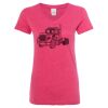 Women’s Glitter V-Neck T-Shirt Thumbnail
