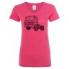 Women’s Glitter V-Neck T-Shirt Thumbnail