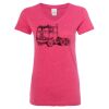 Women’s Glitter V-Neck T-Shirt Thumbnail