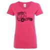 Women’s Glitter V-Neck T-Shirt Thumbnail