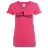 Women’s Glitter V-Neck T-Shirt Thumbnail