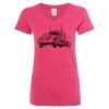 Women’s Glitter V-Neck T-Shirt Thumbnail
