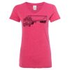 Women’s Glitter V-Neck T-Shirt Thumbnail