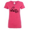 Women’s Glitter V-Neck T-Shirt Thumbnail