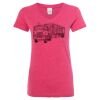 Women’s Glitter V-Neck T-Shirt Thumbnail