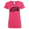 Women’s Glitter V-Neck T-Shirt Thumbnail