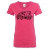 Women’s Glitter V-Neck T-Shirt Thumbnail