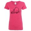 Women’s Glitter V-Neck T-Shirt Thumbnail