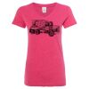 Women’s Glitter V-Neck T-Shirt Thumbnail