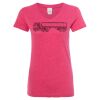 Women’s Glitter V-Neck T-Shirt Thumbnail