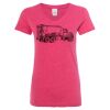 Women’s Glitter V-Neck T-Shirt Thumbnail