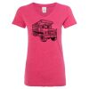 Women’s Glitter V-Neck T-Shirt Thumbnail