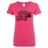 Women’s Glitter V-Neck T-Shirt Thumbnail