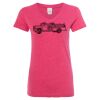 Women’s Glitter V-Neck T-Shirt Thumbnail