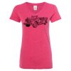 Women’s Glitter V-Neck T-Shirt Thumbnail