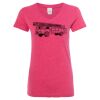 Women’s Glitter V-Neck T-Shirt Thumbnail
