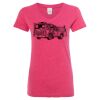 Women’s Glitter V-Neck T-Shirt Thumbnail